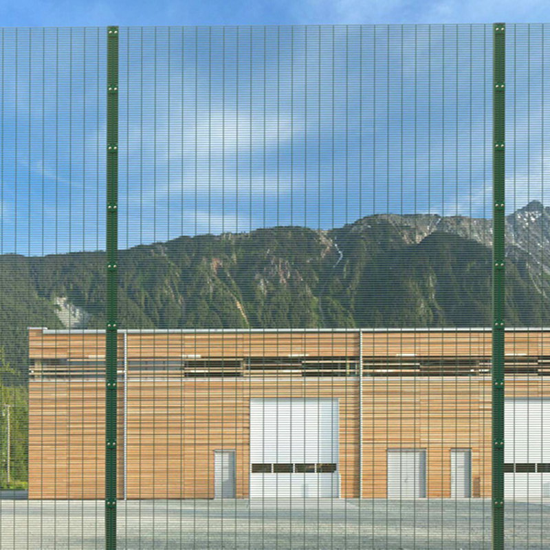 Hot sale galvanized after powder coated anti climb fence with 4mm wire diameter