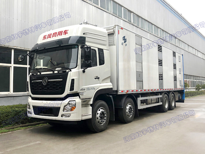 東風天龍VL 9.6米恒溫畜禽運輸車 東風天龍VL 9.6米恒溫畜禽運輸車