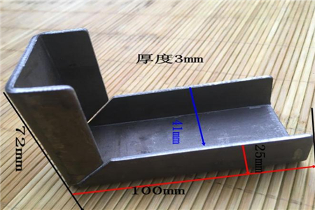 沖壓折彎的折彎處出現(xiàn)開裂的原因和解決辦法