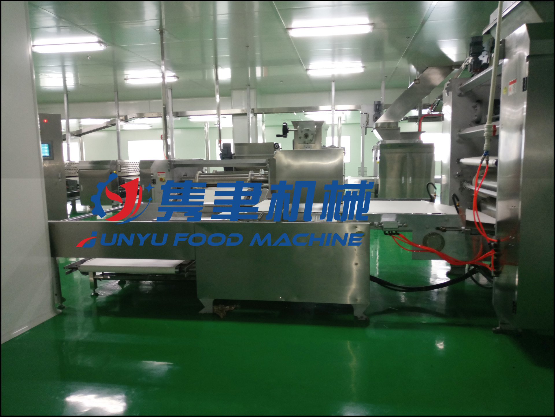 Automatic biscuit production line