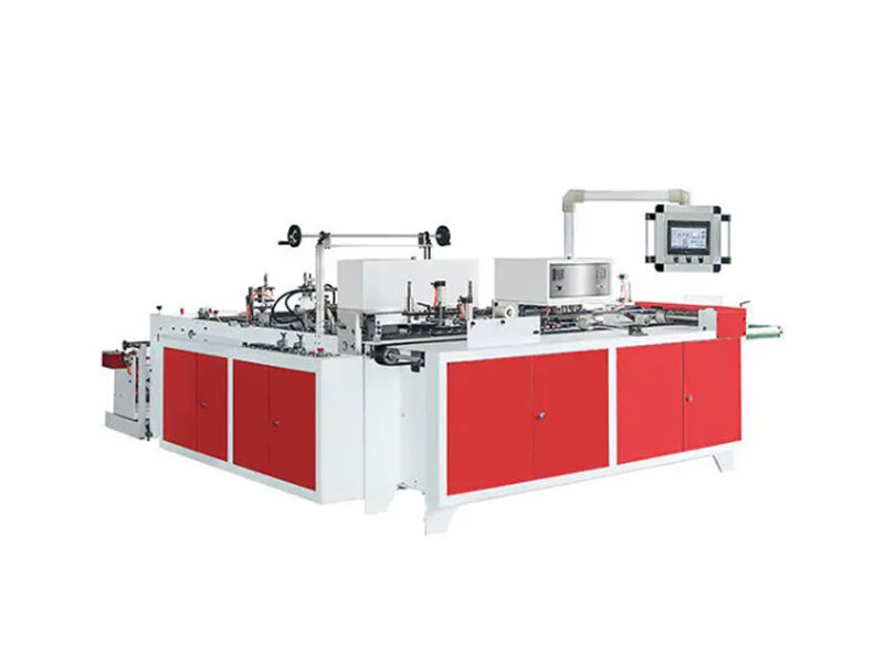 Plastic handle bag making machine