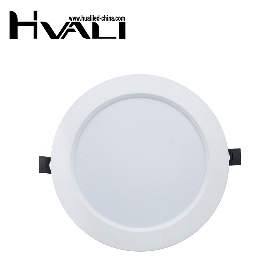 HUALI Anti-Glare IP44 UGR 19 Recessed 7W 9W 12W 15W 18W 20W 24W White LED Downlight