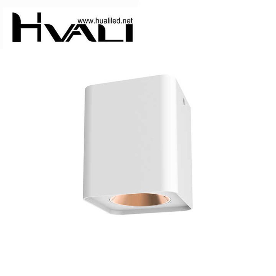 HUALI Hot Sale 12W 24W 36W 48W Surface mounting Flicker Free Square Ceiling Down Light Led Spot Downlights