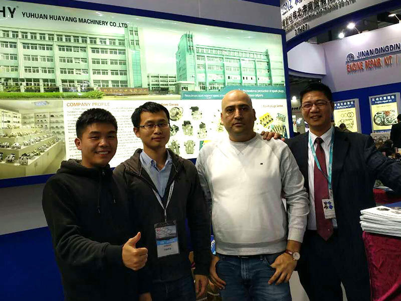 Meet in Automechanika Shanghai2017, Visit our Guangzhou Plant, already take sample and our dealer in Iran.