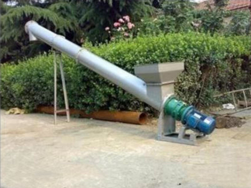 Tubular screw conveyor