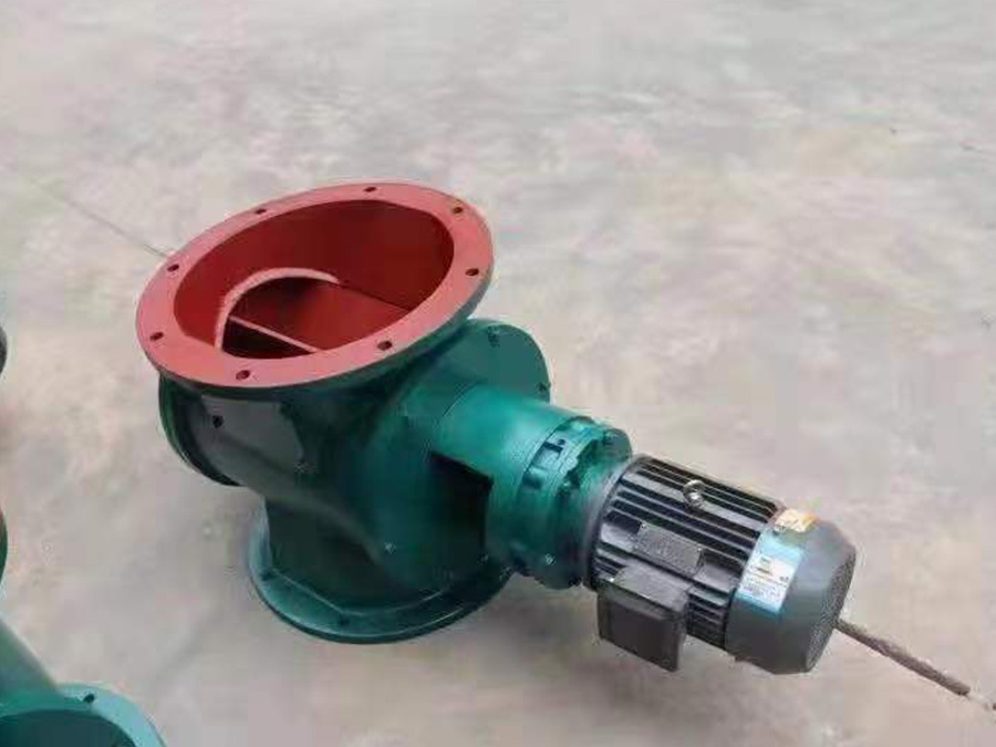 Star ash discharge valve