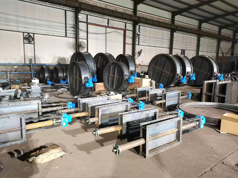 Ventilation butterfly valve