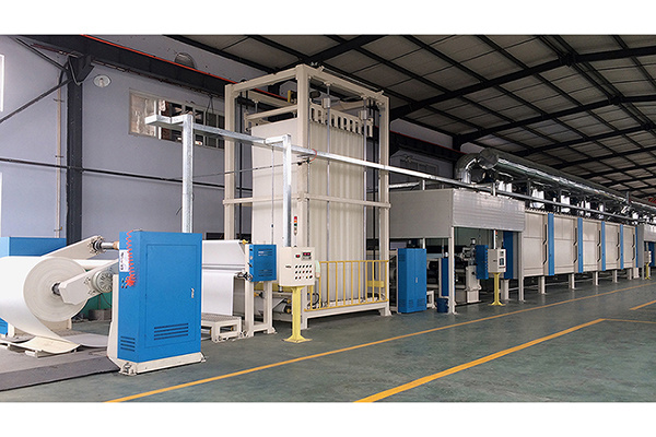 Auto filter paper coating curing dry production line