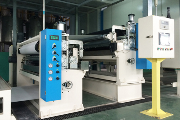 Auto filter paper coating curing production line - double coating machine