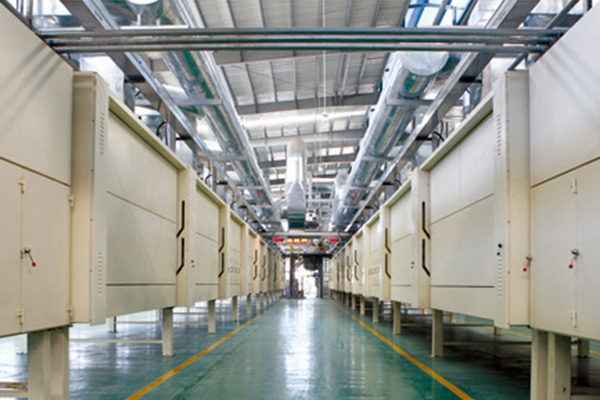 Industrial filter paper and non-woven fabrics with precision coating curing production line