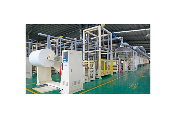 For horizontal impregnation drying of copper-clad plate production line