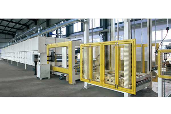 Used for insulation material production of the horizontal impregnation drying production line