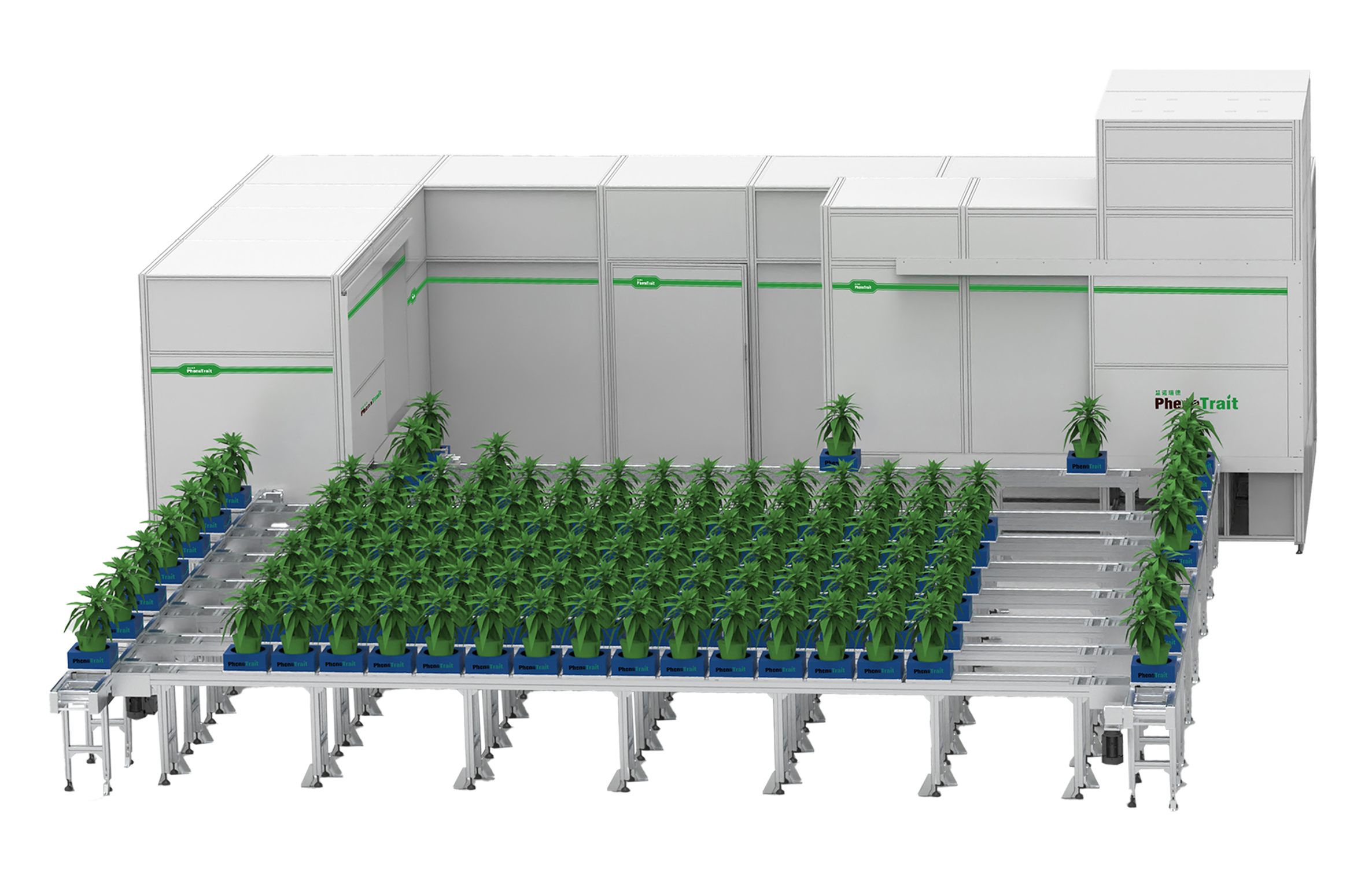 傳送型高通量植物表型平臺(tái)