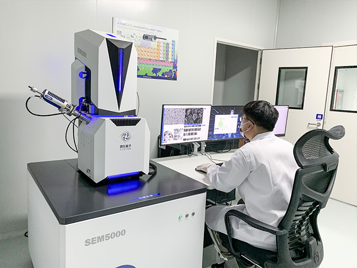 Field emission scanning electron microscopy