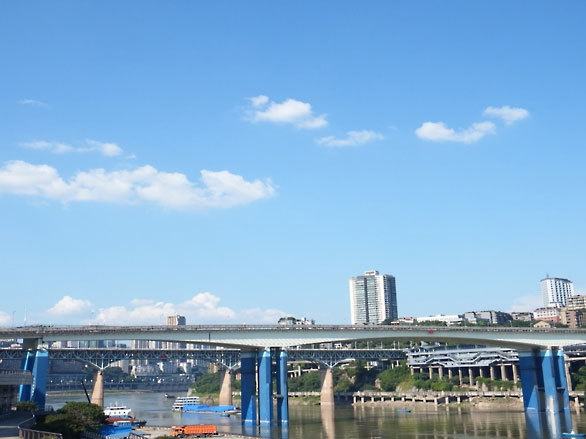 Chongqing Jialing River Yuao Bridge
