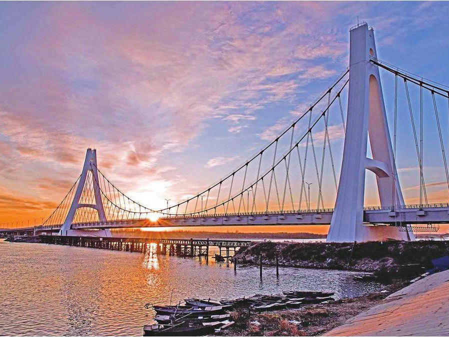 Jilin Songyuan Tianhe Songhua River Bridge