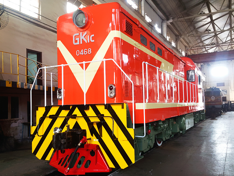 永榮煤礦大修機(jī)車
