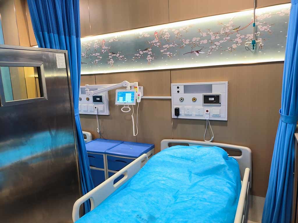 重慶某醫(yī)院醫(yī)護(hù)對講 病床呼叫系統(tǒng)安裝案例