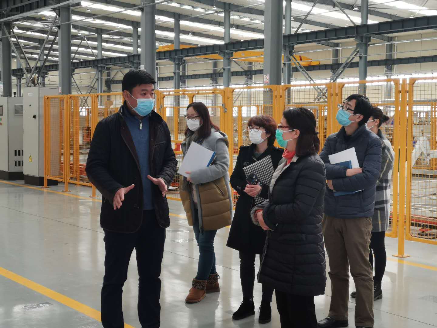 District leaders visit Junyi to inspect the epidemic prevention and control and resumption of work!