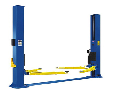 3.5T/4T/5T double column double cylinder electric unlocking hydraulic lift