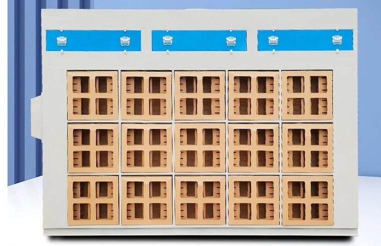 Dry spray cabinet configuration