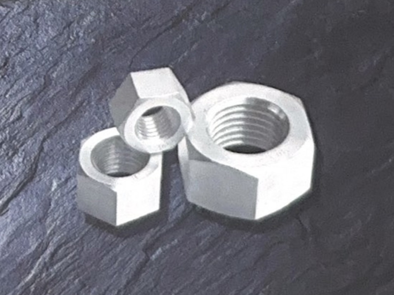 Six angle heavy nut