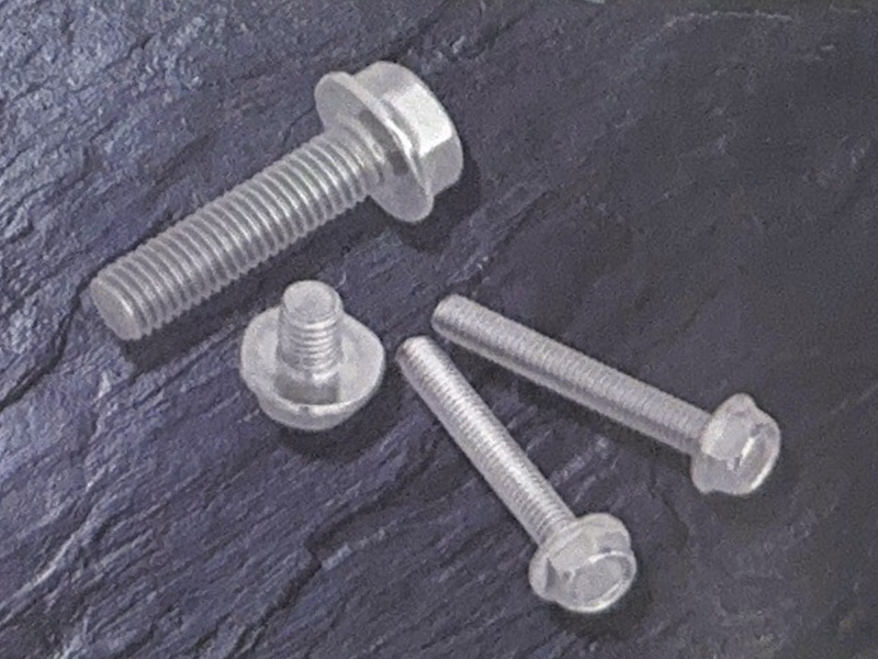 Flange screw