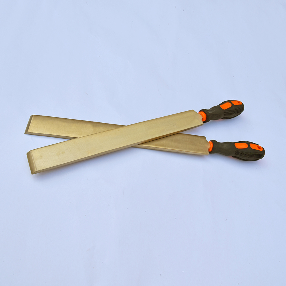 Explosion-proof three edge/straight handle scraper