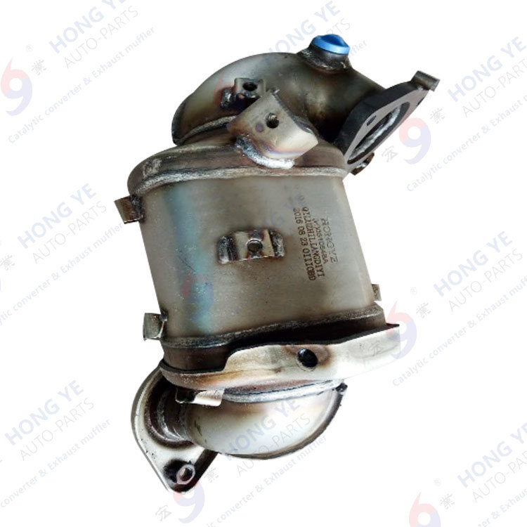 Luxgen big7 2.2T square three-way catalytic converter