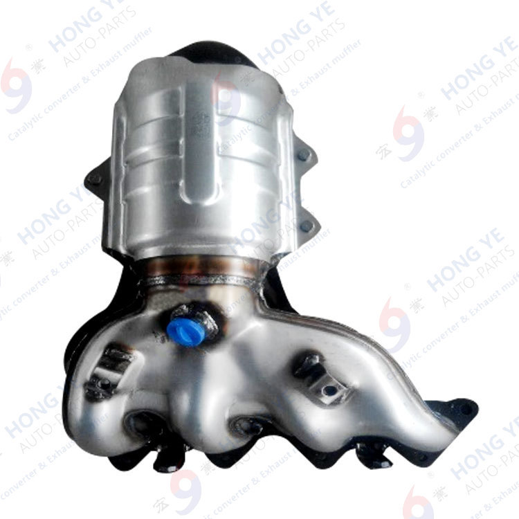 Harvard H6 2.0 front manifold three-way catalytic converter