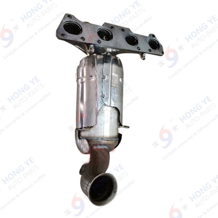 Citroen C4L front manifold three-way catalytic converter