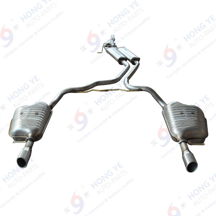Audi A6L 2.0T section cat back