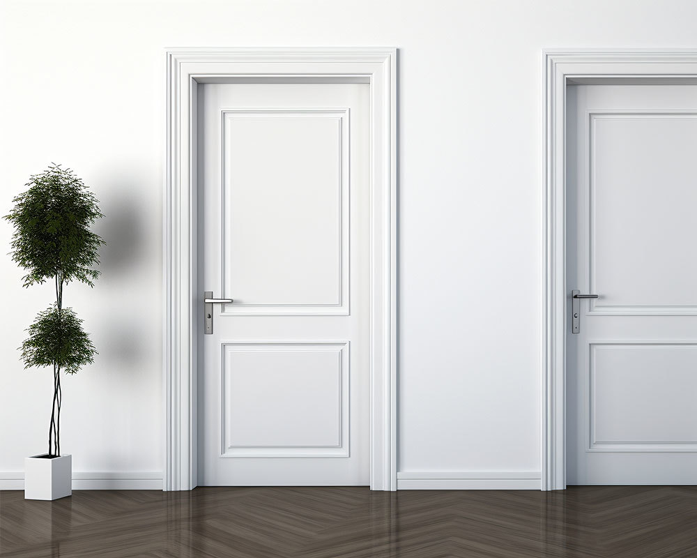 Wood plastic door Wood plastic door