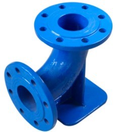China Manufacturer OEM Ductile Iron Double Flange Double Flange Duckfoot Bend ElbowDuckfoot Bend