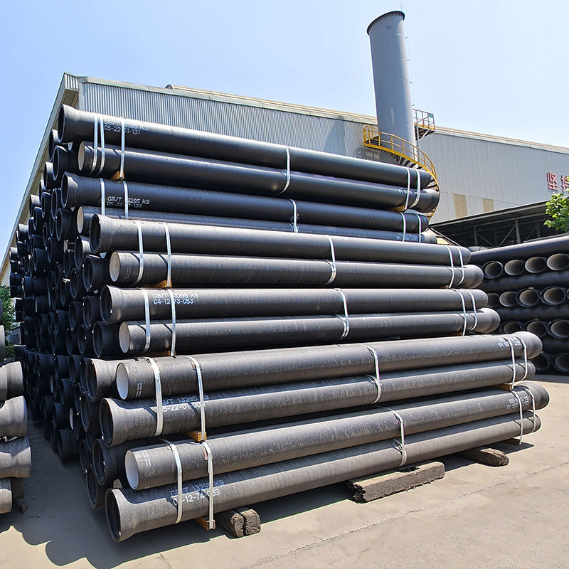 ISO2531 En545 En598 Class K8 K9 Pn10 C25 C30 C40 Sewage Water Ductile Cast Iron Fitting Pipe