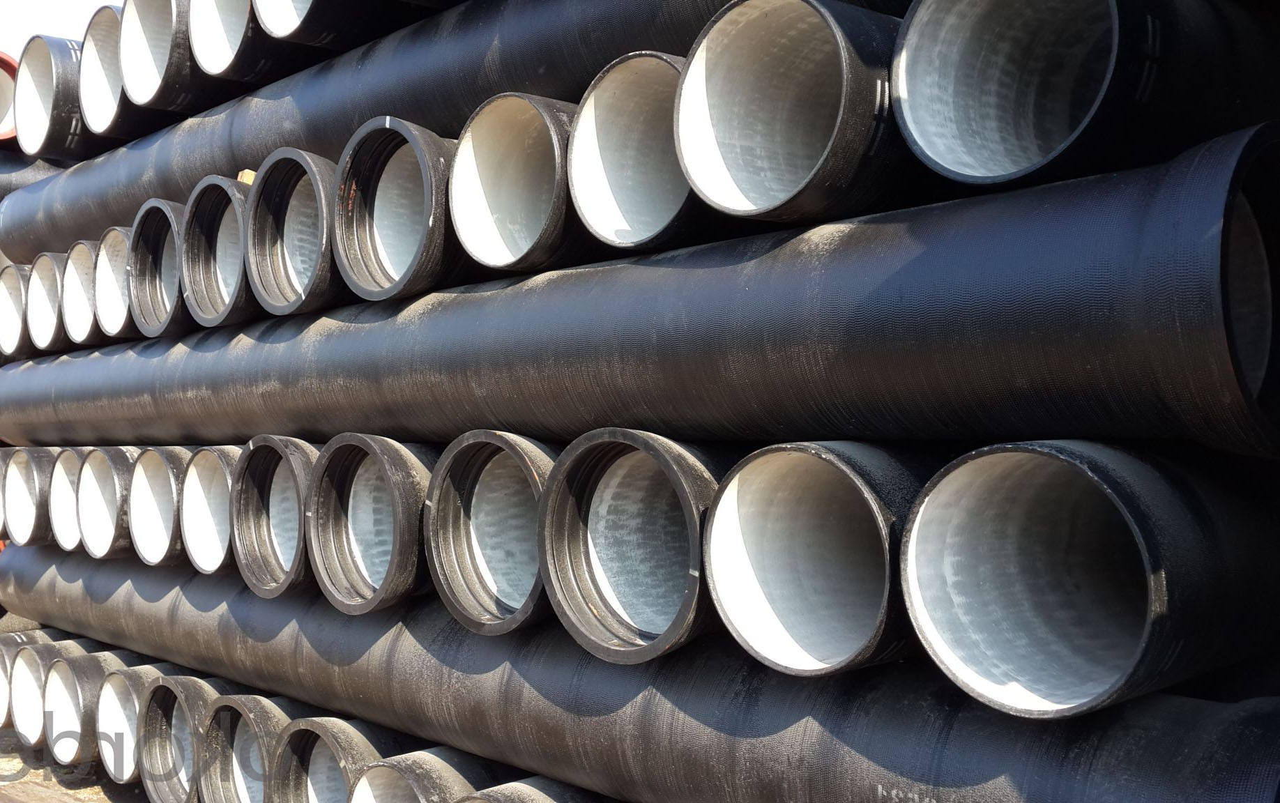 Quality supplier ISO 2531 Dci Pipe Class 300mm K9 100mm 500mm Water Pressure Ductile Cast Iron Pipe