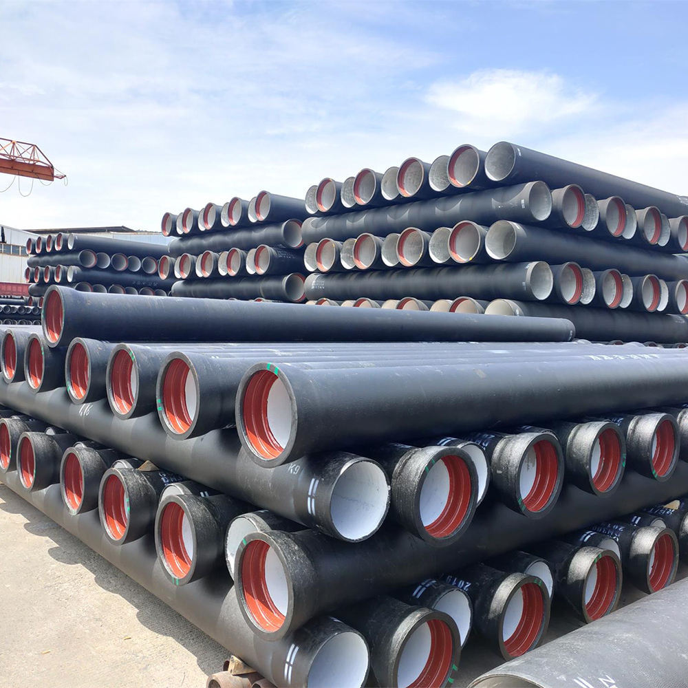 Quality Assurance K9 Multi-specification Round Ductile Iron Pipe for Water Supply at Reasonable Price