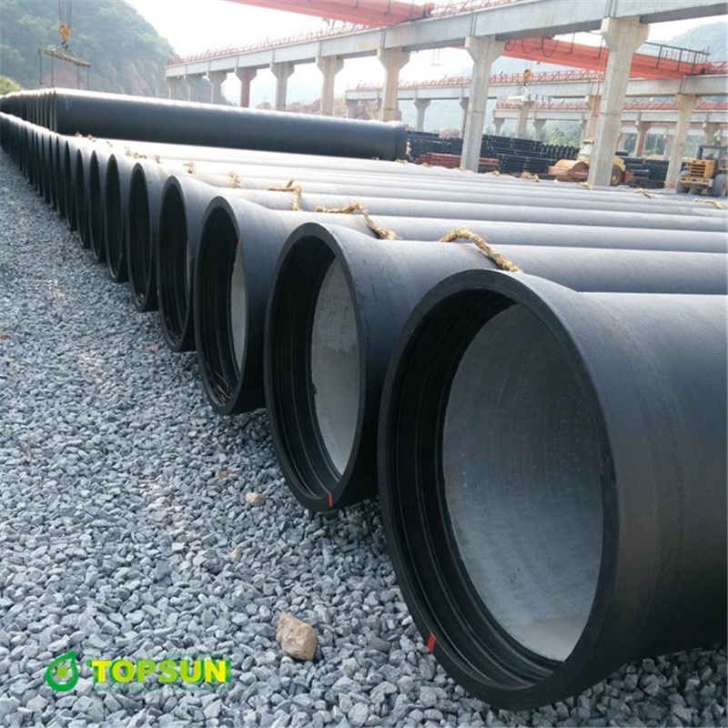 ISO2531 En 545 En 598 Tyton K9 K8 K7 Push-in Joint Centrifugal Casting Ductile Iron Pipes