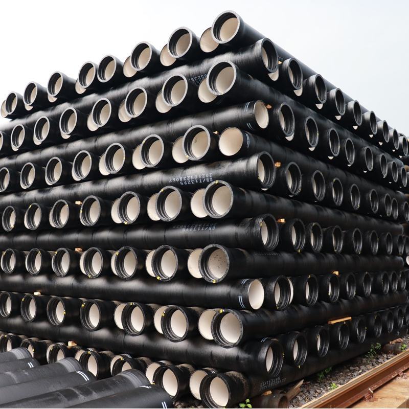 Buy water treatment K7 K9 k T tuye joits DN500 DN800 DN100 ductile iron pipe with low price