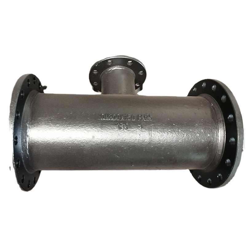 BS EN545 Ductile Iron Pipe Fittings All Flange Equal Tee Reducing Tee