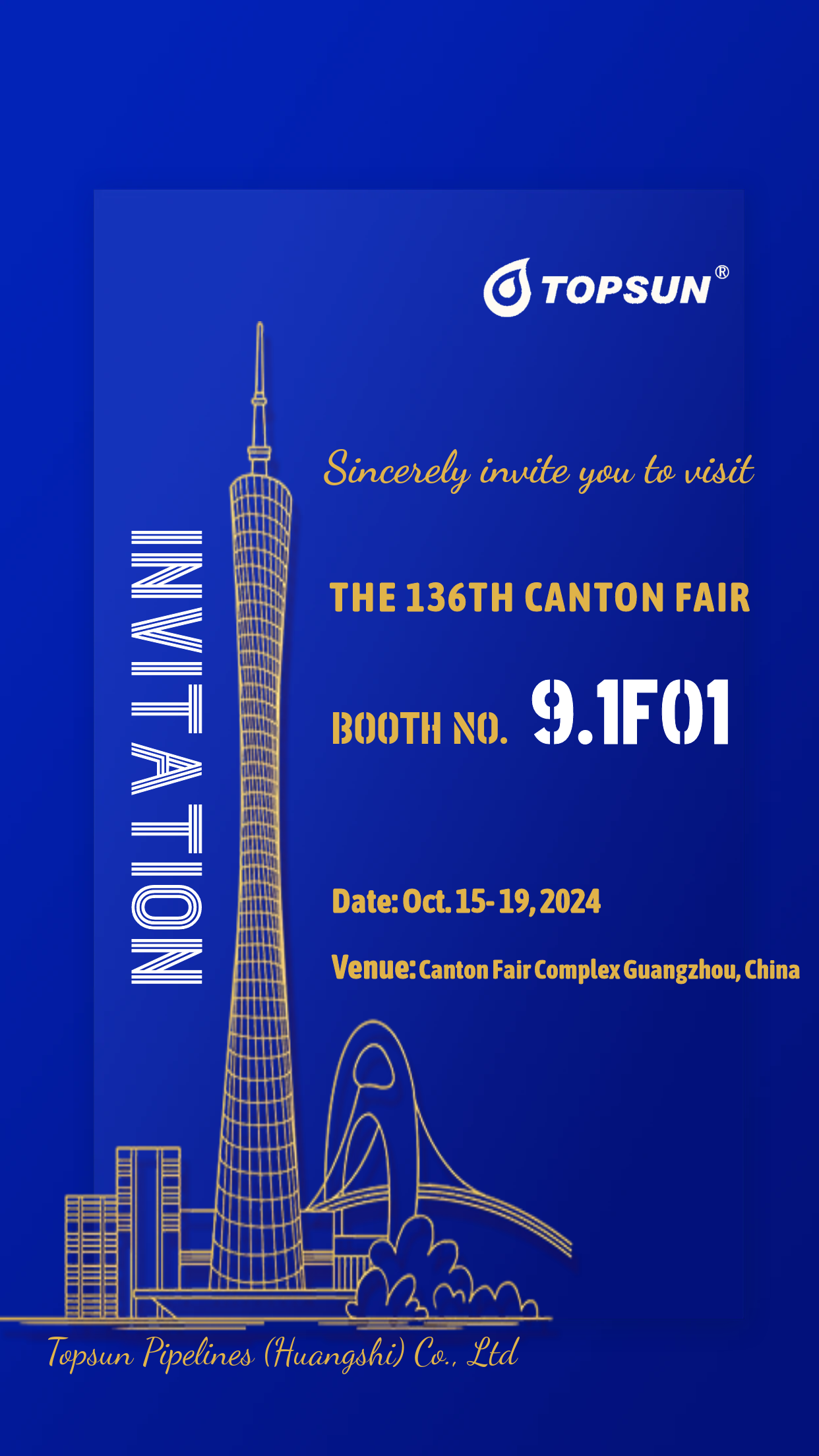 The 136th Canton Fair Invitation