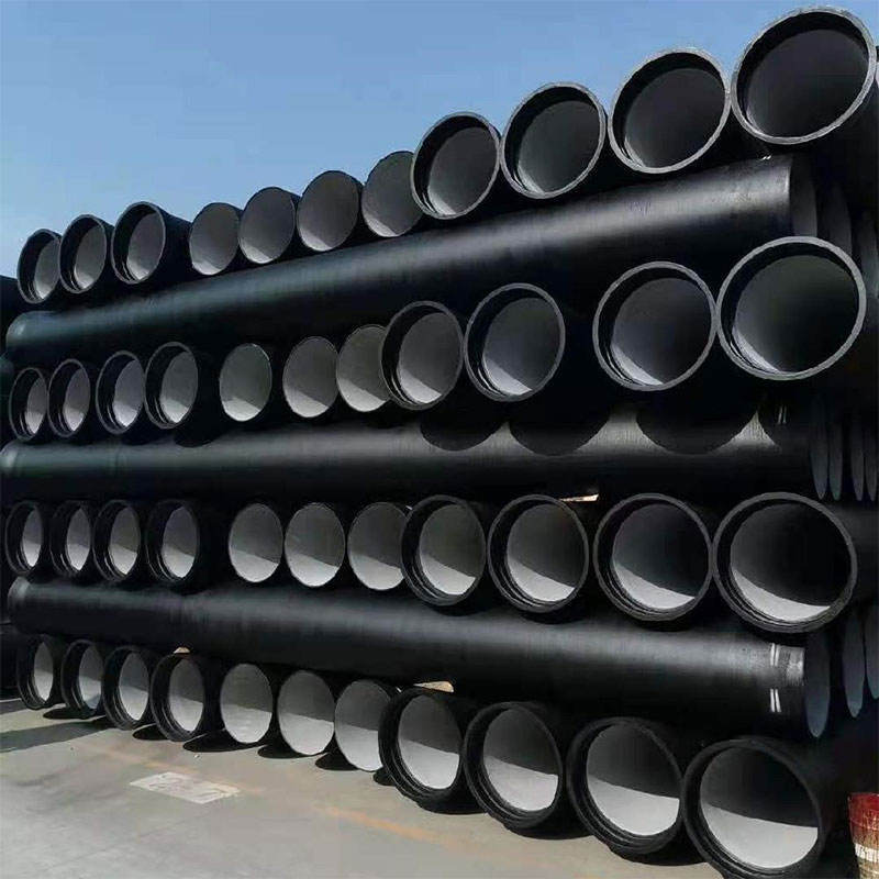 Best Sellers Ductile Iron Pipe Casting Easy To Assemble Round Ductile Cast Iron Water Pipe