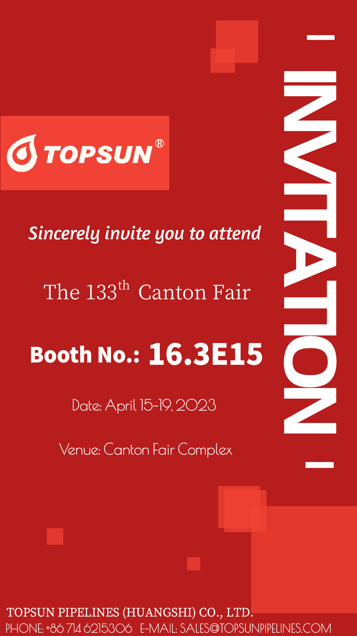 We are on the way. Let's meet at the Canton Fair to create more business!