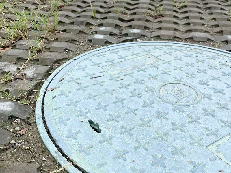 What are the specifications of the ditch cover plate for Sinopec's dedicated gas station
