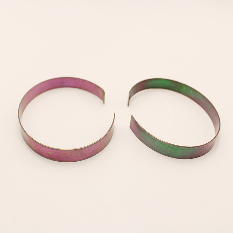 Nickel titanium alloy memory metal bracelet