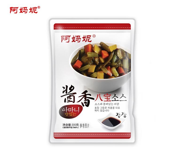 阿媽妮 醬香八寶 300克 