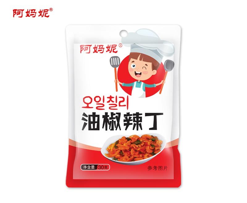 阿媽妮 油椒辣丁 30克
