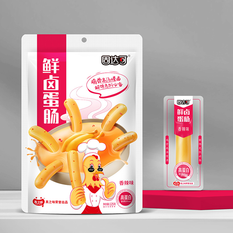 120克鮮鹵蛋腸香辣味