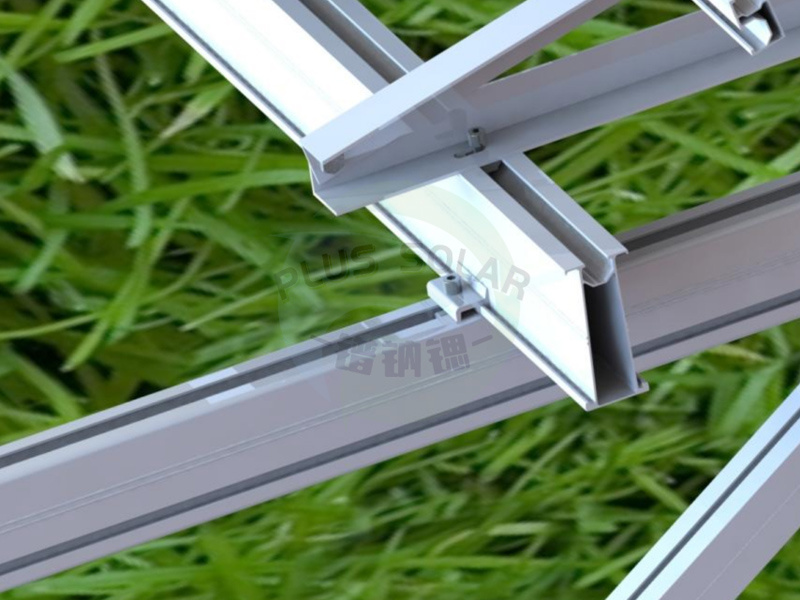 PLUS Solar - Agricultural Solar Mounting System Aluminum Structure