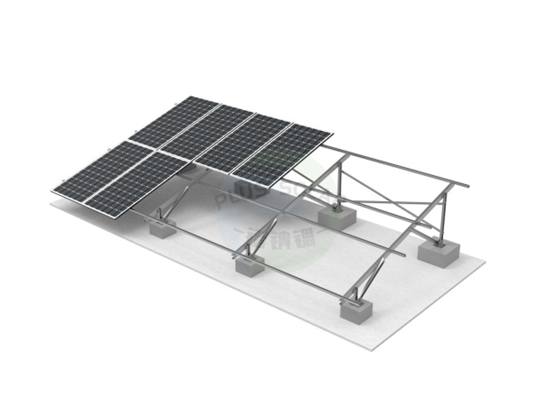 PS-GM3 : Hot-Dip Galvanized Steel Solar Ground Mounting System